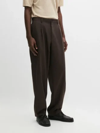 Pantalones de lana con pinzas