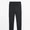 Pantalones de lana con textura fresca Pantalones de lana con textura fresca