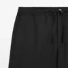 Pantalones de lana de corte holgado Pantalones de lana de corte holgado