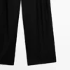 Pantalones de lana extrafina plisados Pantalones de lana extrafina plisados