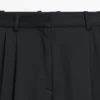 Pantalones de lana extrafina plisados Pantalones de lana extrafina plisados
