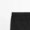 Pantalones de mezcla de lana Pantalones de mezcla de lana
