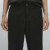 Pantalones de mezcla de lana Pantalones de mezcla de lana