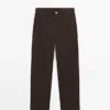 Pantalones de pana de corte «barrel fit» Pantalones de pana de corte «barrel fit»