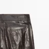 Pantalones de piel napa Pantalones de piel napa