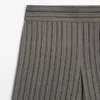Pantalones de pierna ancha con detalles a rayas Pantalones de pierna ancha con detalles a rayas