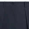 Pantalones de pierna ancha de mezcla de algodón Pantalones de pierna ancha de mezcla de algodón