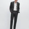 Pantalones de traje de lana fría Pantalones de traje de lana fría