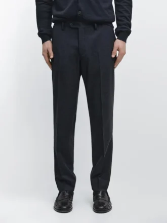 Pantalones de traje de lana fría