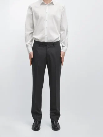 Pantalones de traje de lana fría