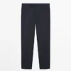 Pantalones de traje de lana fría Pantalones de traje de lana fría