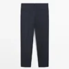 Pantalones de traje de lana fría Pantalones de traje de lana fría