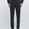 Pantalones de traje de lana fresca con microtextura Pantalones de traje de lana fresca con microtextura