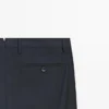 Pantalones de traje de lana ligera Pantalones de traje de lana ligera