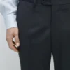 Pantalones de traje de lana ligera Pantalones de traje de lana ligera
