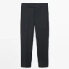 Pantalones de traje de lana ligera Pantalones de traje de lana ligera
