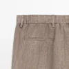 Pantalones de traje de lino Pantalones de traje de lino