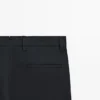 Pantalones de traje de lino Pantalones de traje de lino
