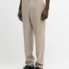 Pantalones de traje de lino Pantalones de traje de lino