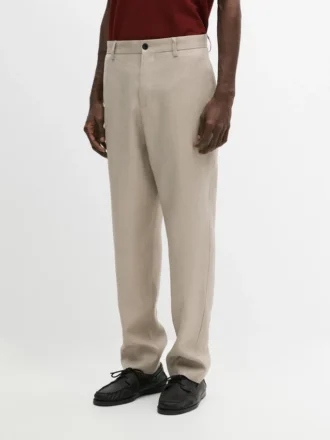 Pantalones de traje de lino
