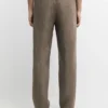 Pantalones de traje de lino Pantalones de traje de lino