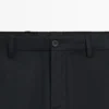 Pantalones de traje de lino Pantalones de traje de lino