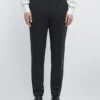 Pantalones de traje de mezcla de lana fresca Pantalones de traje de mezcla de lana fresca