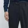 Pantalones de traje de mezcla de lana fresca Pantalones de traje de mezcla de lana fresca