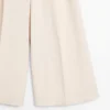 Pantalones fluidos con dobladillos Pantalones fluidos con dobladillos