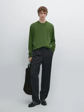 Pantalones jogger a rayas