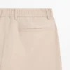 Pantalones jogger de algodón y lino Pantalones jogger de algodón y lino
