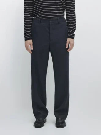 Pantalones ligeros de lino