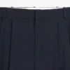 Pantalones plisados de mezcla de lana Pantalones plisados de mezcla de lana