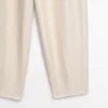 Pantalones sarouel de mezcla de lino Pantalones sarouel de mezcla de lino