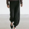 Pantalones sarouel de punto de mezcla de lana Pantalones sarouel de punto de mezcla de lana