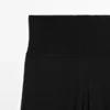 Pantalones sarouel de punto de mezcla de lana Pantalones sarouel de punto de mezcla de lana