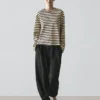 Pantalones sarouel de tejido fluido Pantalones sarouel de tejido fluido