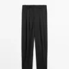 Pantalones sarouel de tejido fluido Pantalones sarouel de tejido fluido
