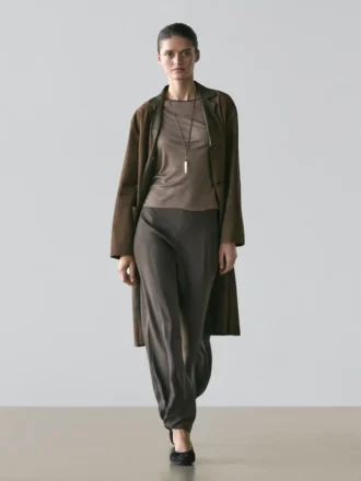 Pantalones sarouel fluidos
