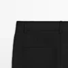 Pantalones técnicos de pierna recta Pantalones técnicos de pierna recta