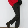 Pantalones técnicos de pierna recta Pantalones técnicos de pierna recta