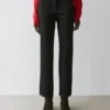 Pantalones técnicos de pierna recta Pantalones técnicos de pierna recta