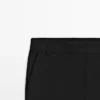 Pantalones técnicos de pierna recta Pantalones técnicos de pierna recta