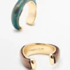 Paquete de anillos con efecto bronce Paquete de anillos con efecto bronce
