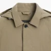 Parka de mezcla de algodón con bolsillos Parka de mezcla de algodón con bolsillos