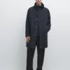 Parka larga con capucha Parka larga con capucha