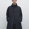 Parka larga con capucha Parka larga con capucha