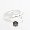 Pendientes de aro con textura Pendientes de aro con textura