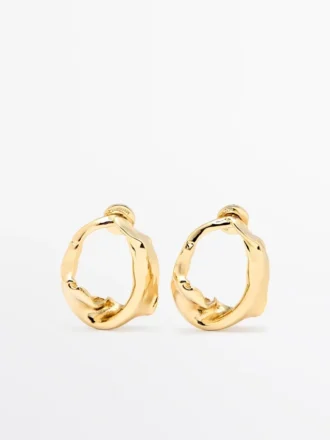 Pendientes de forma irregular