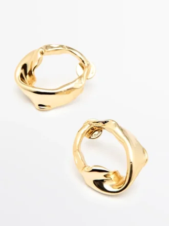 Pendientes de forma irregular